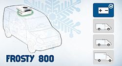 Αυτόνομα ηλεκτρικά ψυκτικά μηχανήματα Frosty 800 (συντήρησης)
