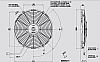 Αξονικός ανεμιστήρας SPAL 24V (Ø335mm)