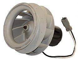 Evaporator blower motor for construction machinery